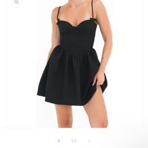 Rumored Black Mini Dress